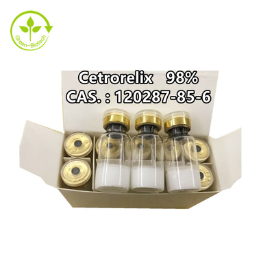 10mg/Bottle Cetrorelix 98%の粉Cas 120287-85-6を包むセリーヌのびん