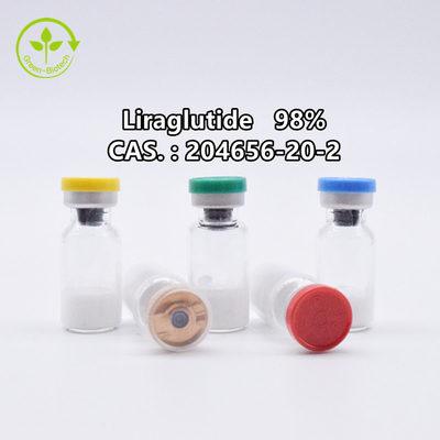 Cas 204656-20-2 98% Liraglutideの粉GLP-1のアナログのペニシリンのびんのパッキング