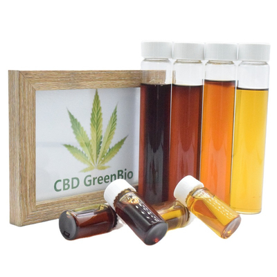 隔離集団99.9% CBDの色オイルの CBDオイルの心配の減少