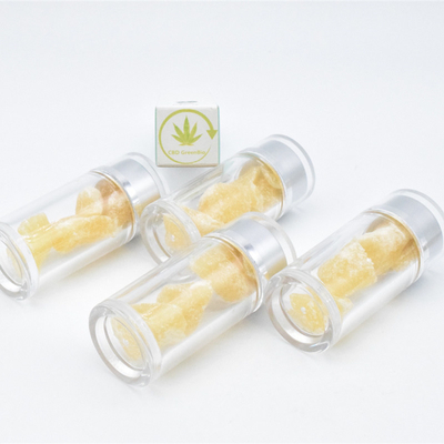 麻の植物は軽く押える煙ることのためのCBDの隔離集団のワックス80% 95%を得た