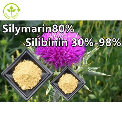 バルク価格のヘルスケアの補足SilymarinはSilibin有機性Silymarinの粉を粉にする