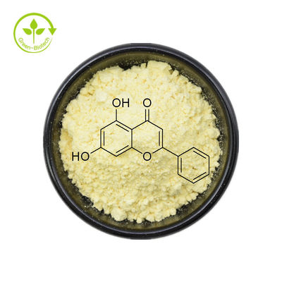 98%の自然な植物のエキスChrysinはCAS 480-40-0を粉にする