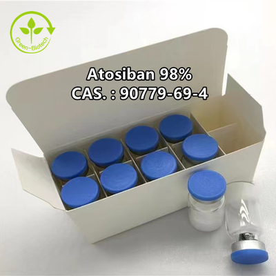 Cas 90779-69-4 98%を詰める10 Mg/GlassのびんのAtosibanの粉のペニシリンのびん