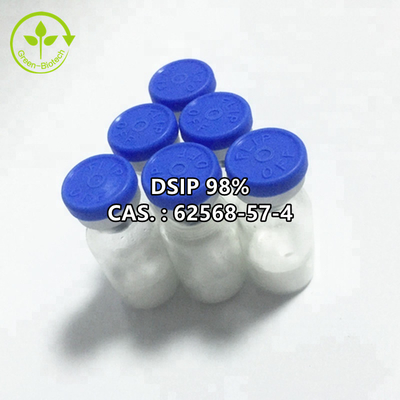 98% Dsip Cas 62568-57-4のペプチッドを引き起こす10Mg/Bottleデルタの睡眠