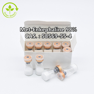 高い純度の98%会われたEnkephalinアセテートの塩はCas 58569-55-4を粉にする