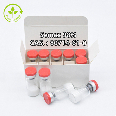 Cas 80714-61-0 98% Semaxの粉のL Methionyl L Α GlutamylのHistidyl-L-Phenylalanyl-L-Prolyl Glycyl-L-のプロリン
