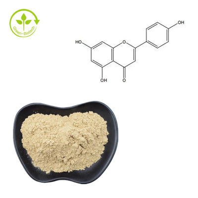 CAS 520-36-5の自然な植物のエキスのChamomileのエキスのアピゲニンは98%を粉にする