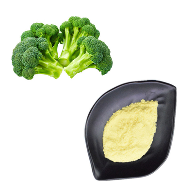 純粋で自然な有機性ブロッコリーの芽は水溶性の野菜粉を粉にする