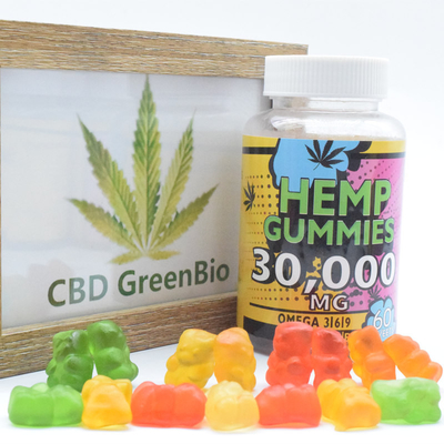 びん1本あたりの広いスペクトルCBDの睡眠Gummies 220gはエネルギーを後押しする