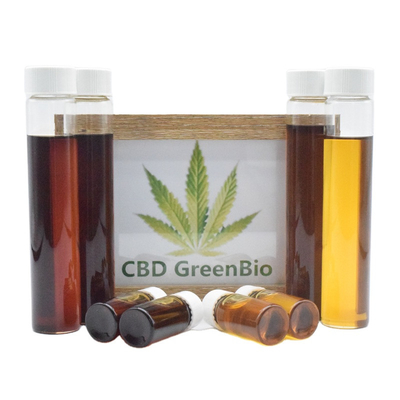 10ml 20ml 30ml CBDの色オイルの苦痛解放CBDの留出物オイル