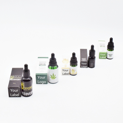 OEM ODM健康な心配500mg 1000mgのために自由な広いスペクトルCBDオイルTHC