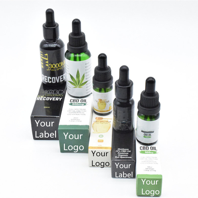 OEM ODM健康な心配500mg 1000mgのために自由な広いスペクトルCBDオイルTHC