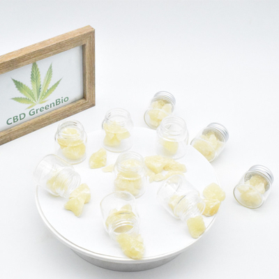 テストされる軽く押える高性能液体クロマトグラフィーのための麻の花の抽出純粋なCBDのワックス95%