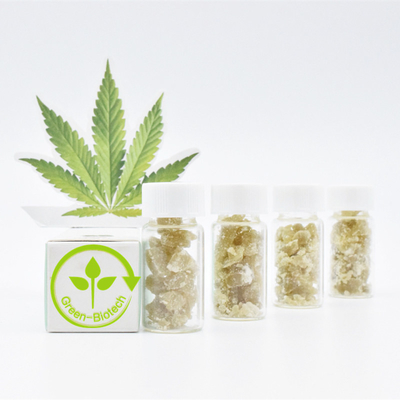 ガラス ビンの純粋なCbdの砕片の有機性麻のワックスの圧力の減少